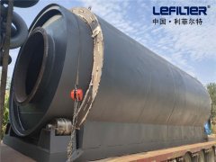 熱解廢輪胎煉油工藝流程